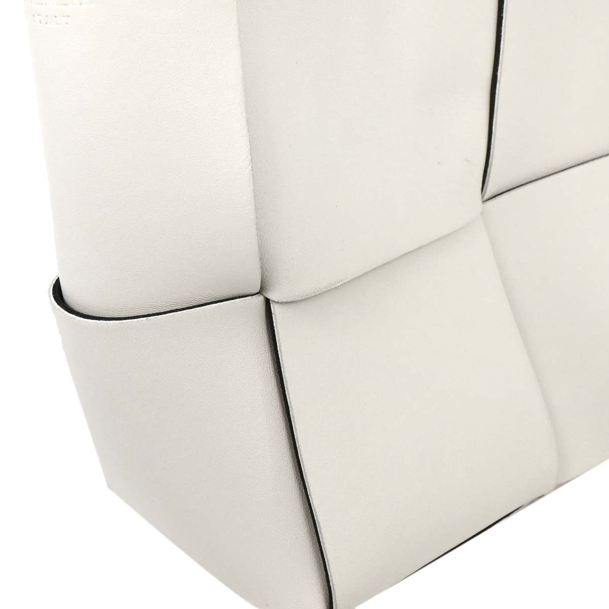 Bottega Veneta White Arco Tote Bag