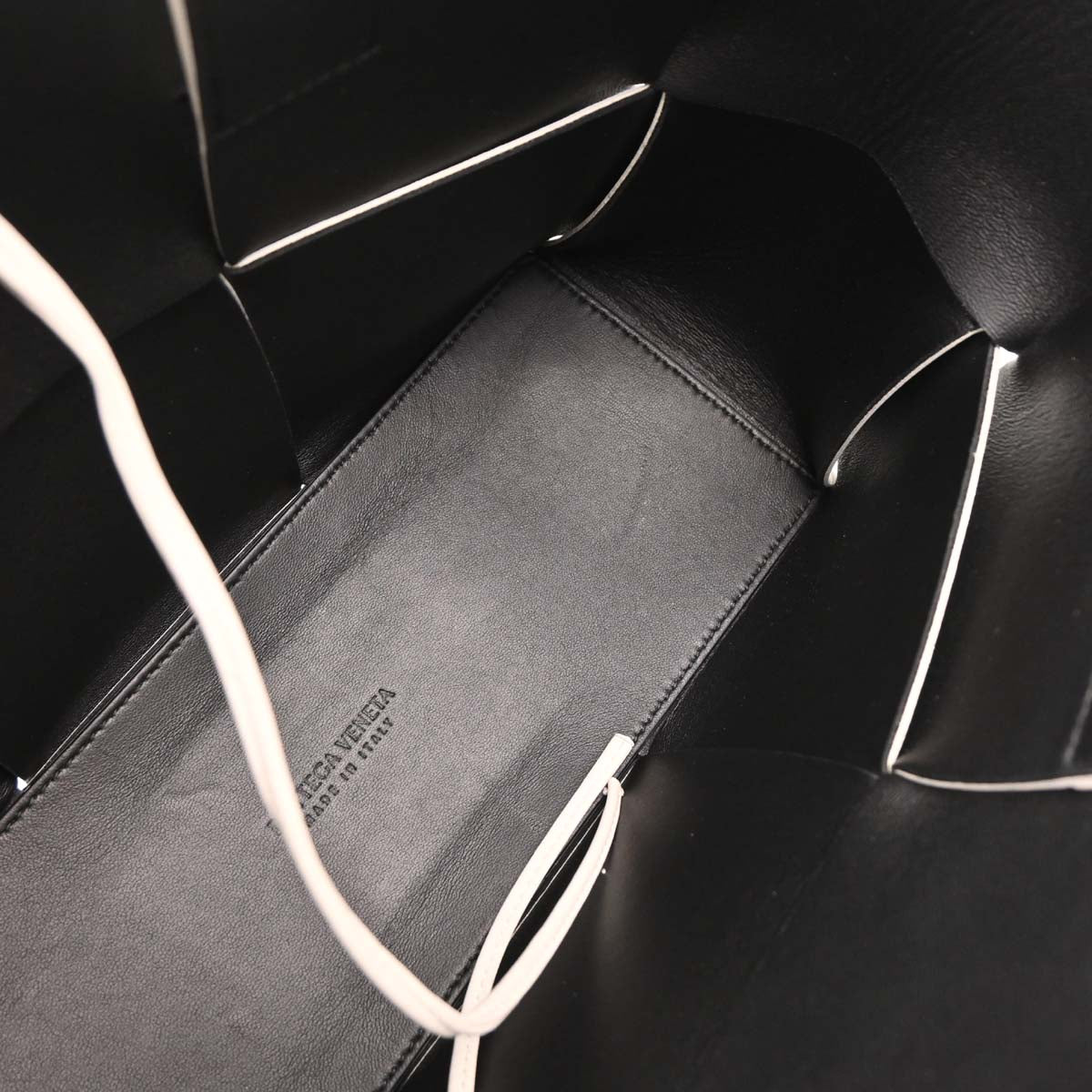 Bottega Veneta White Arco Tote Bag