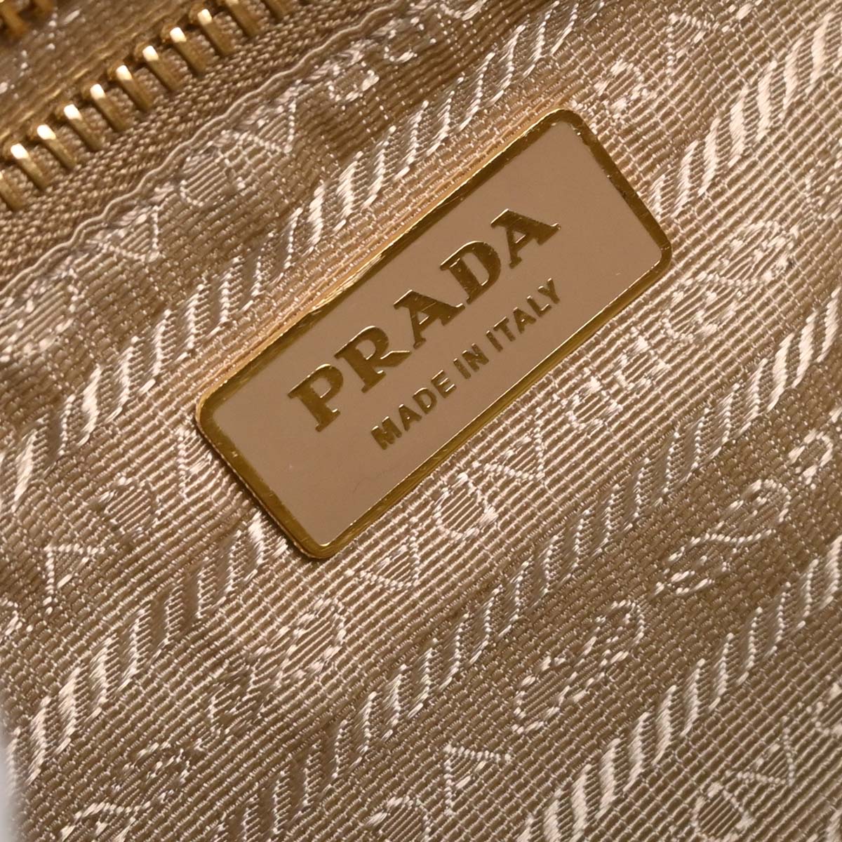 Prada Pink Yellow Perforated Handbag