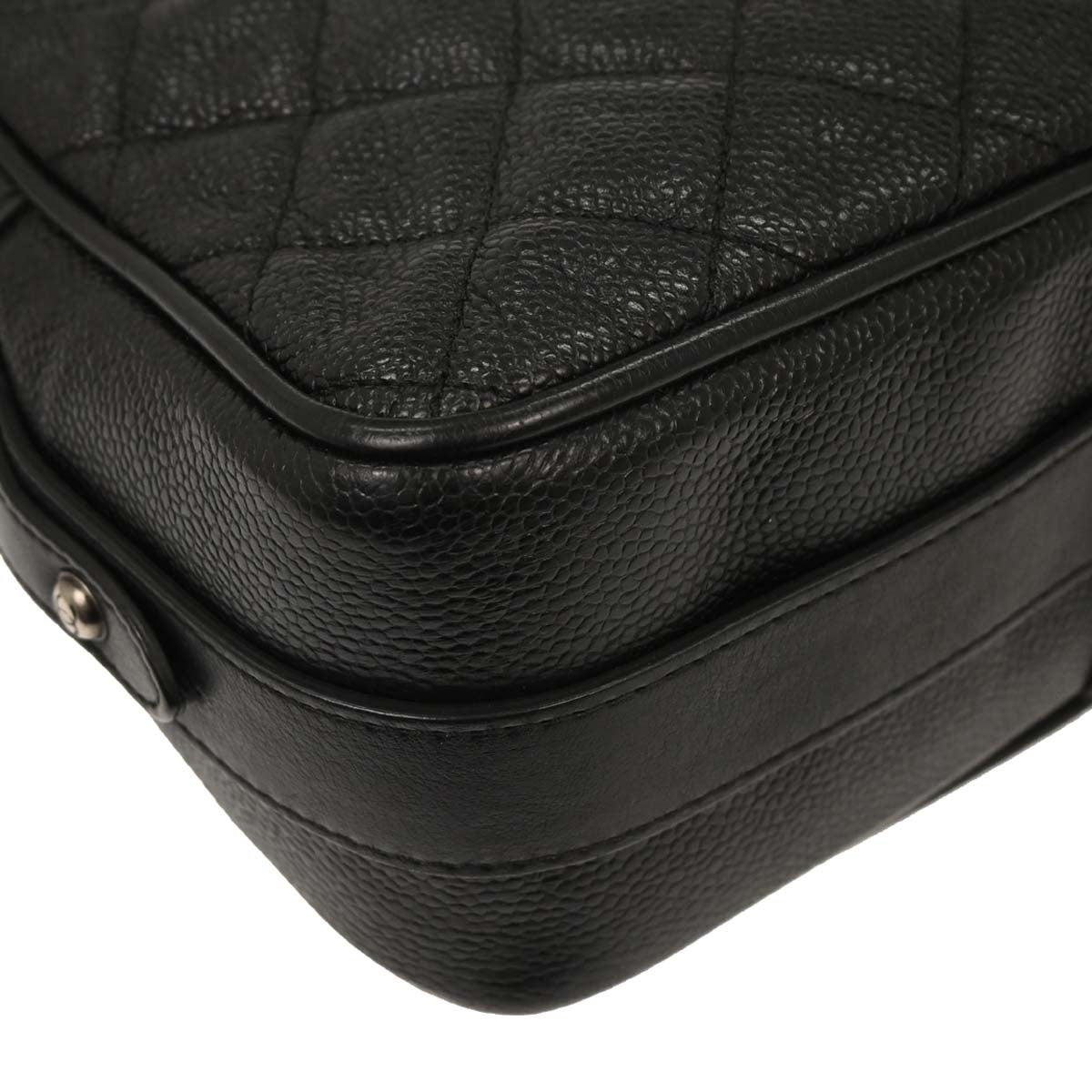 Chanel Black Caviar Business Trip Camera Bag