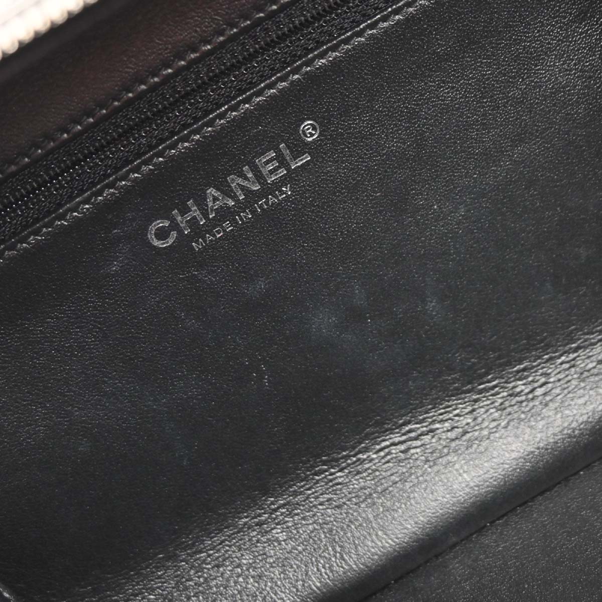 Chanel Black Lambskin Trendy CC Bowling Bag
