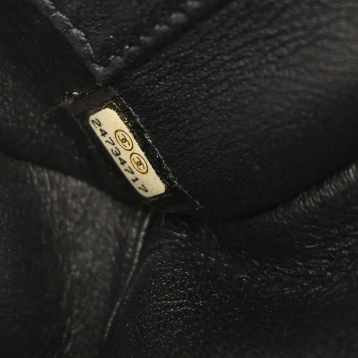 Chanel Black Lambskin Trendy CC Bowling Bag