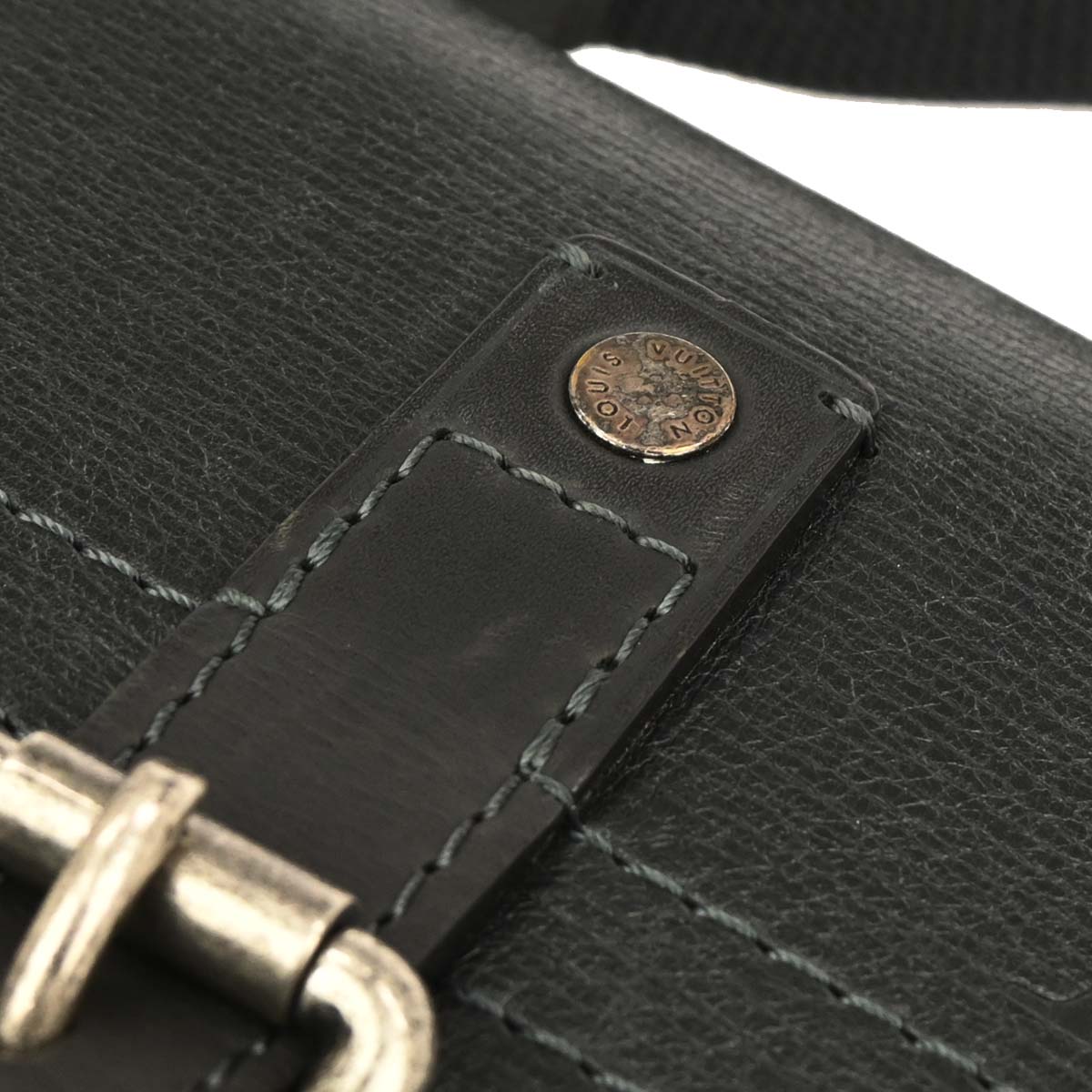 Louis Vuitton Gray Utah Yuma Crossbody Bag