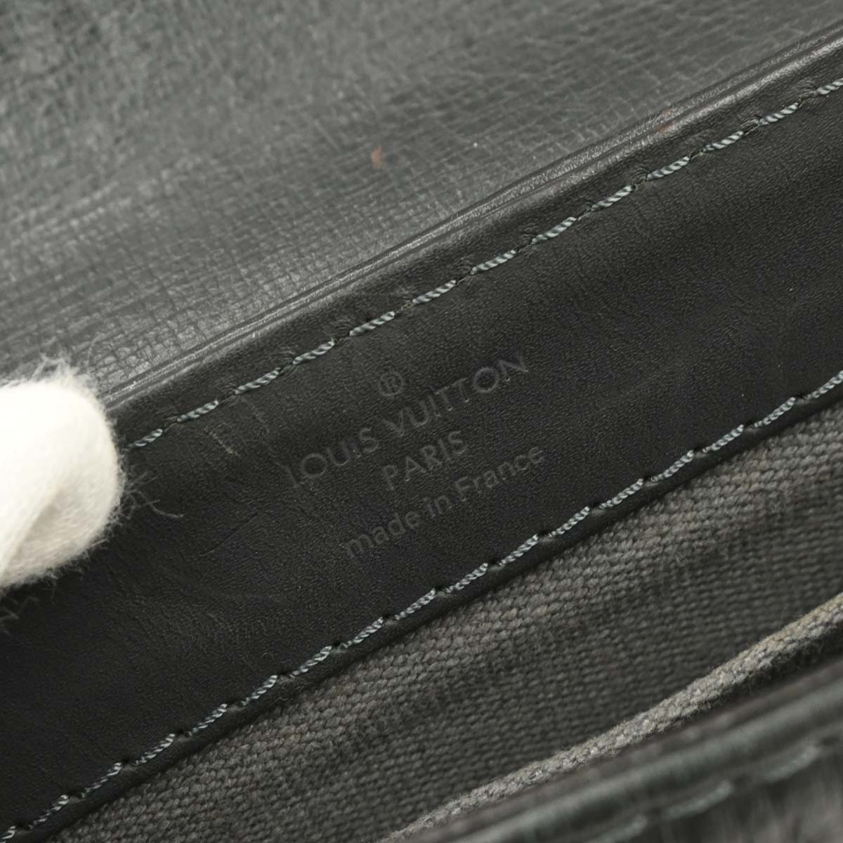 Louis Vuitton Gray Utah Yuma Crossbody Bag