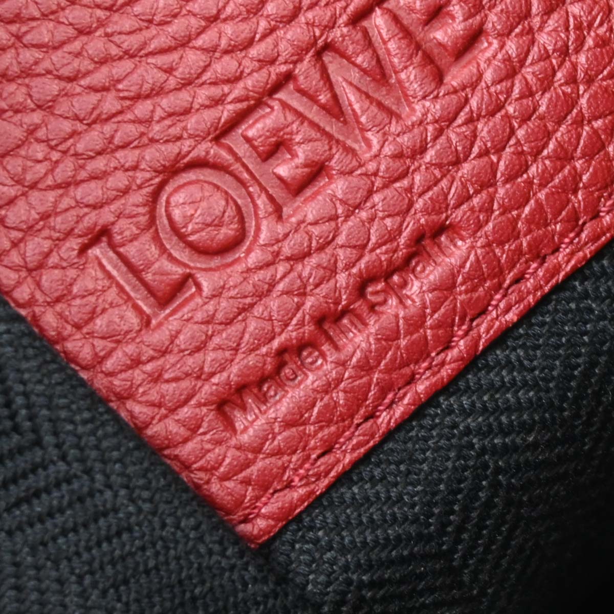 Loewe Red Hammock 2way Shoulder Tote Bag