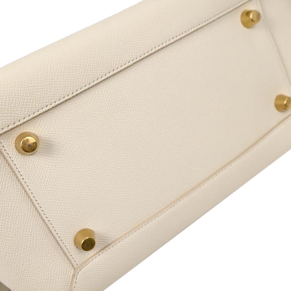 Celine White Belt Bag 2way Shoulder Handbag