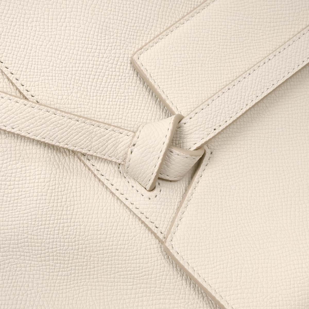 Celine White Belt Bag 2way Shoulder Handbag