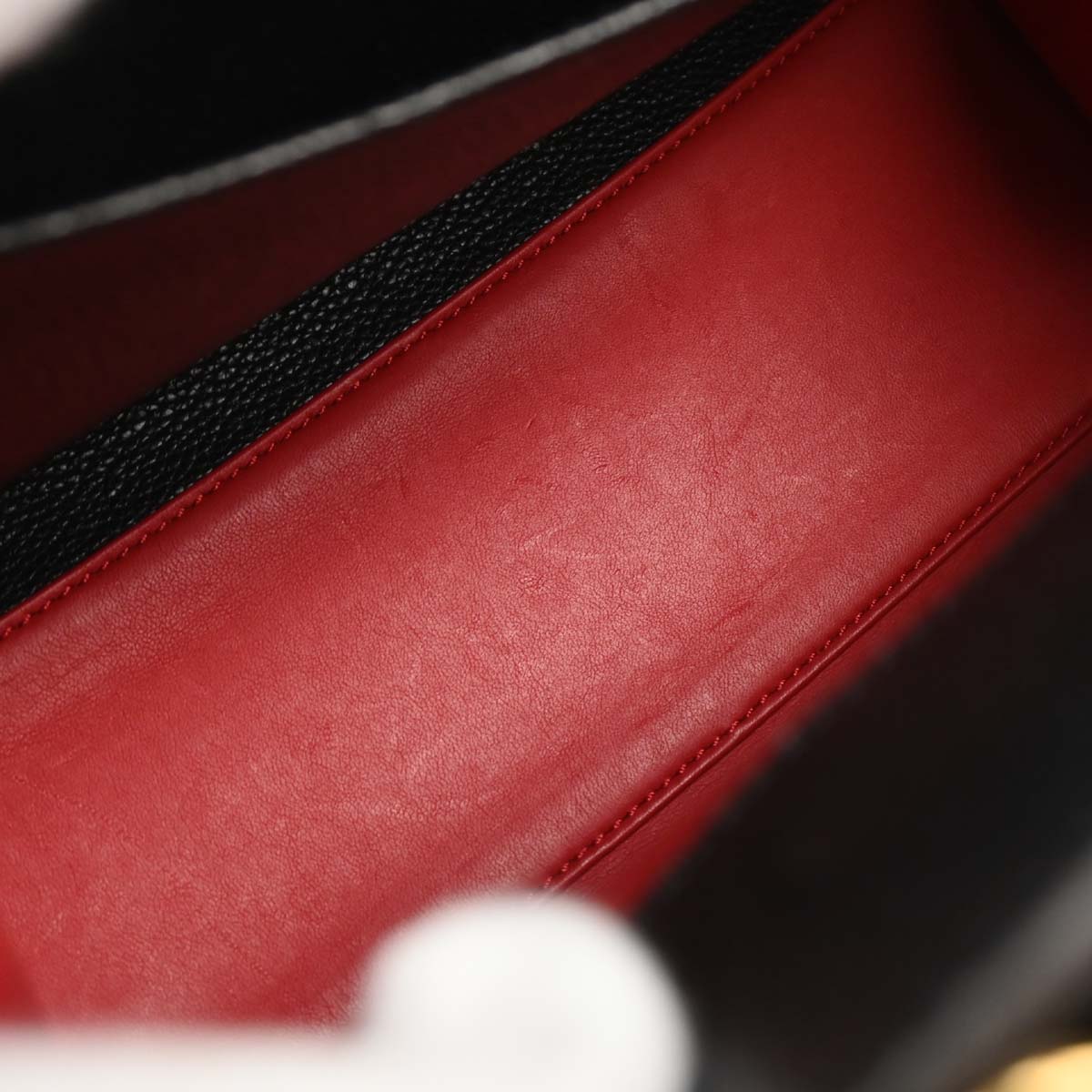 Louis Vuitton Red Black City Steamer PM 2way Shoulder Handbag M54868