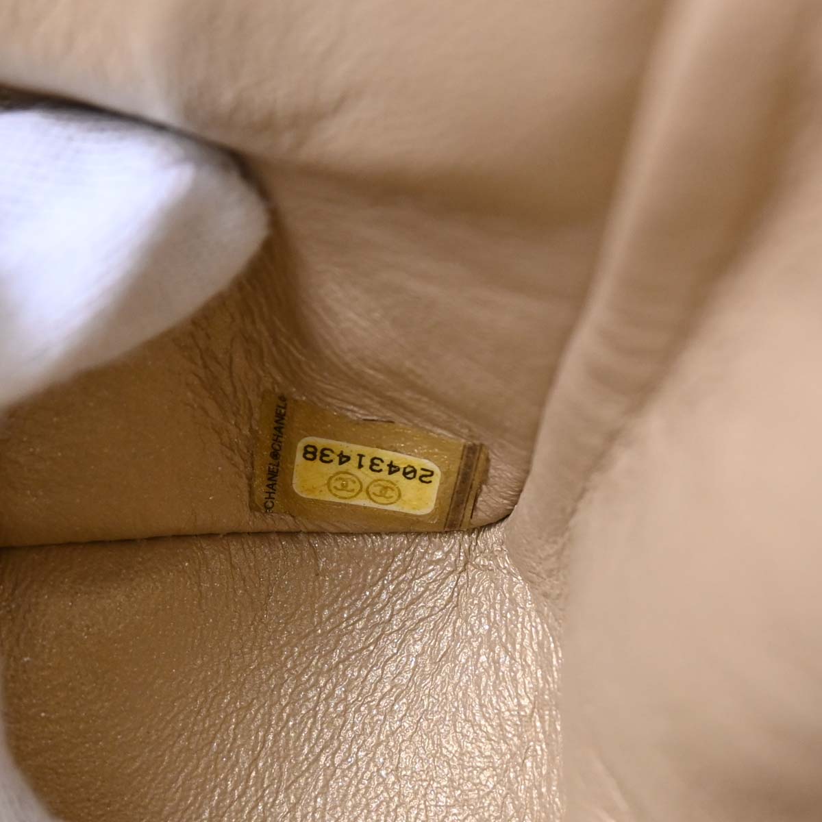 Chanel Metallic Gold Caviar Medium Classic Double Flap Shoulder Bag