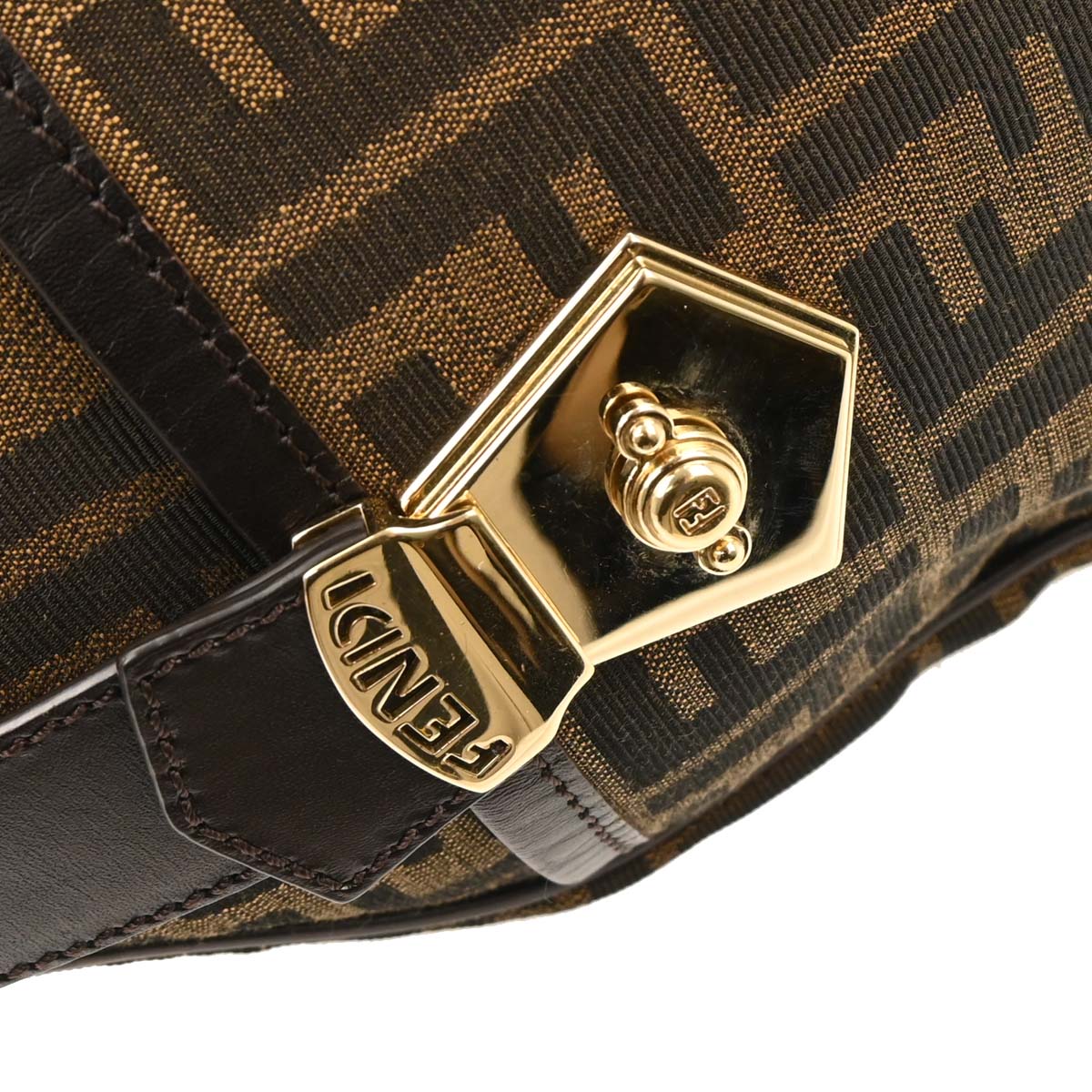 Fendi Brown Zucca Handbag