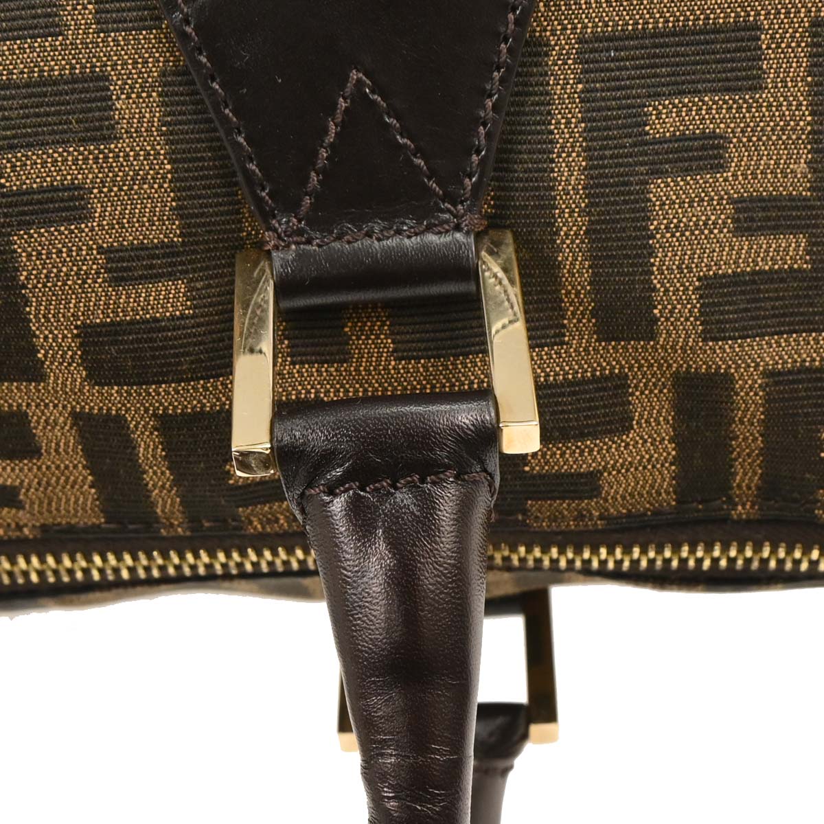 Fendi Brown Zucca Handbag