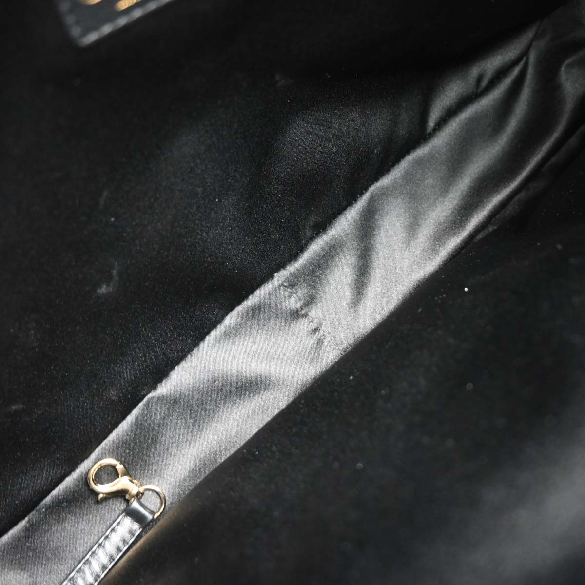 Chanel Black Caviar Grand Shopping Tote GST Chain Handbag