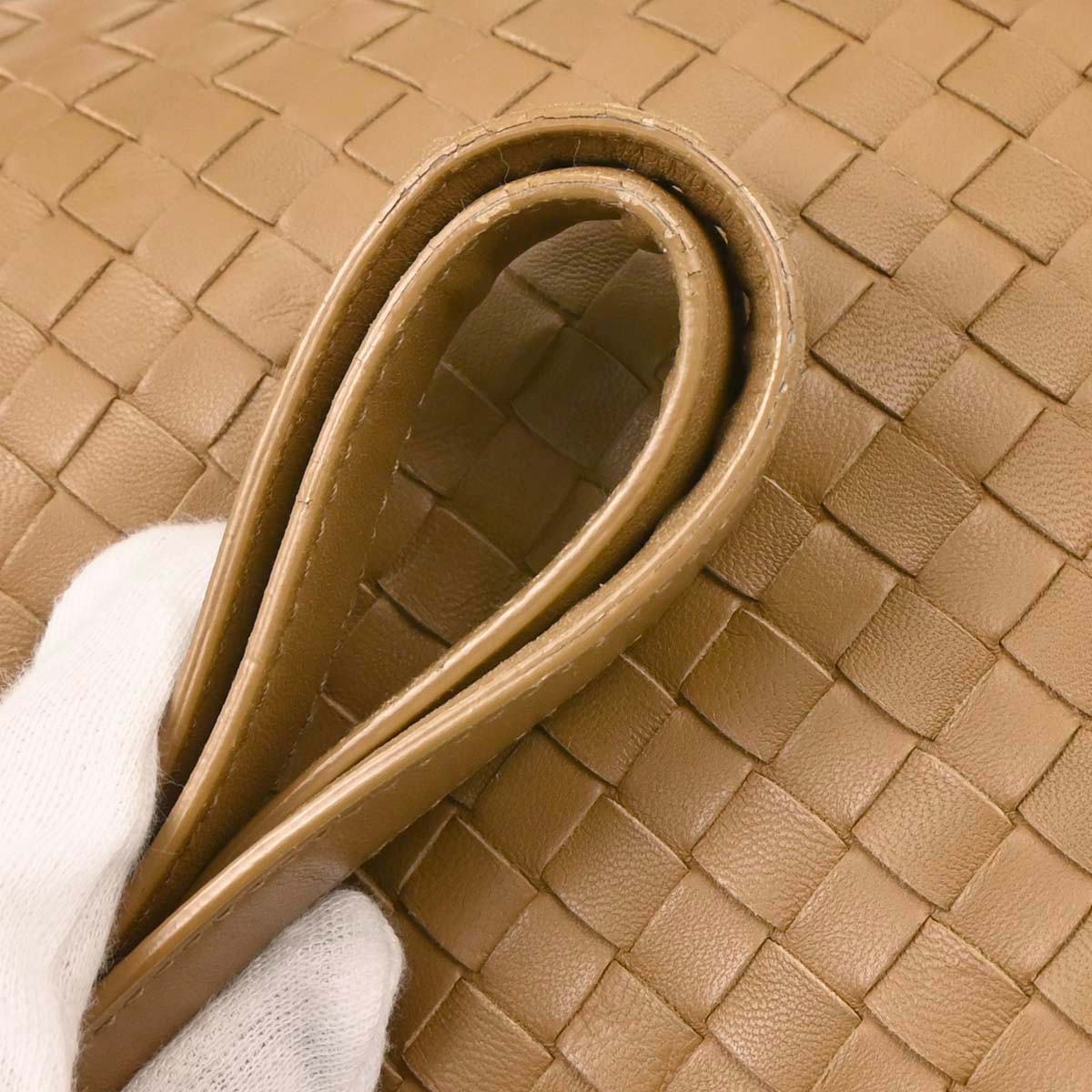 Bottega Veneta Brown Leather Intrecciato Tote Handbag