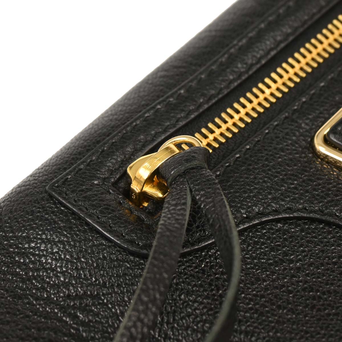 Balenciaga Black Leather Envelope Shoulder Bag