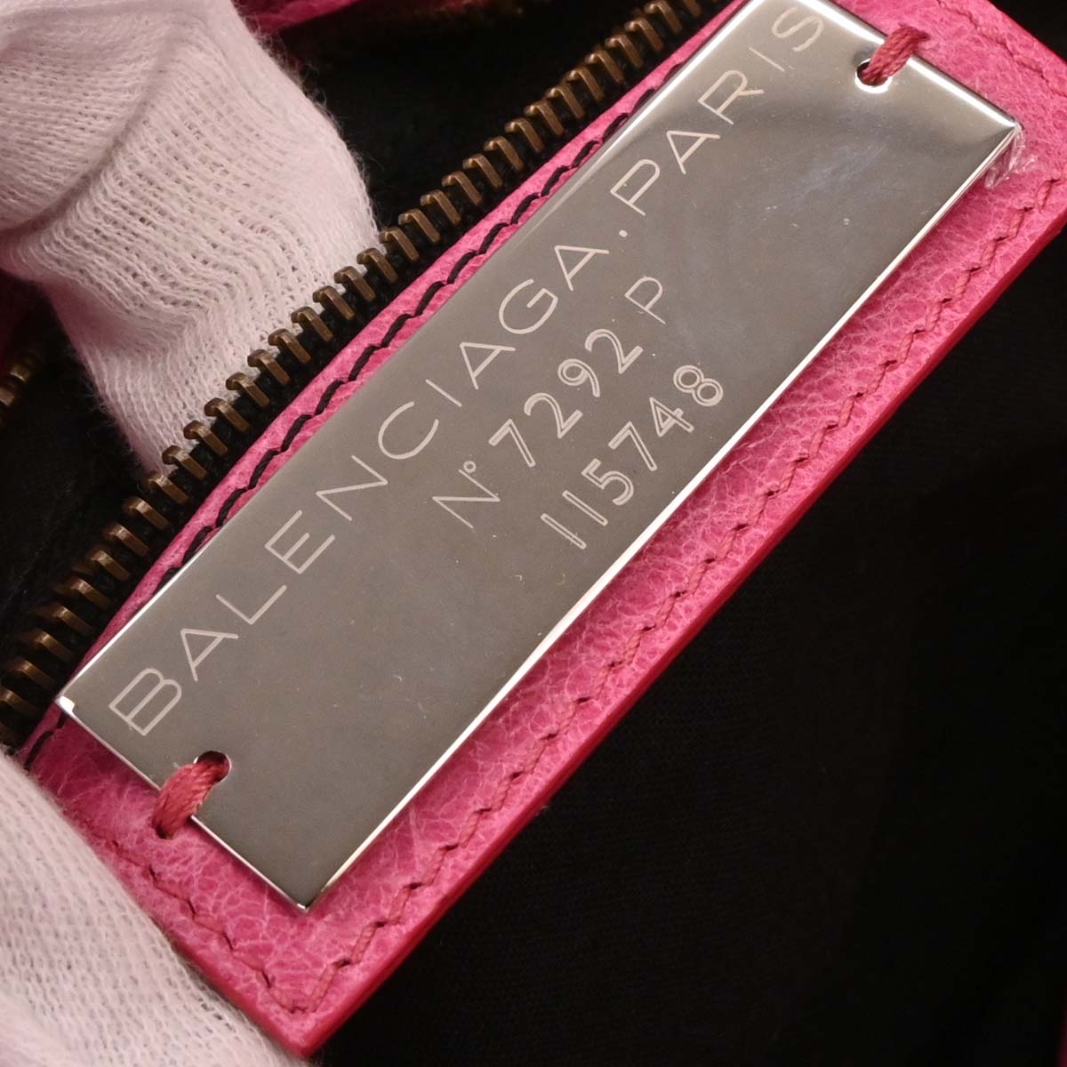 Balenciaga Pink The City Medium Handbag