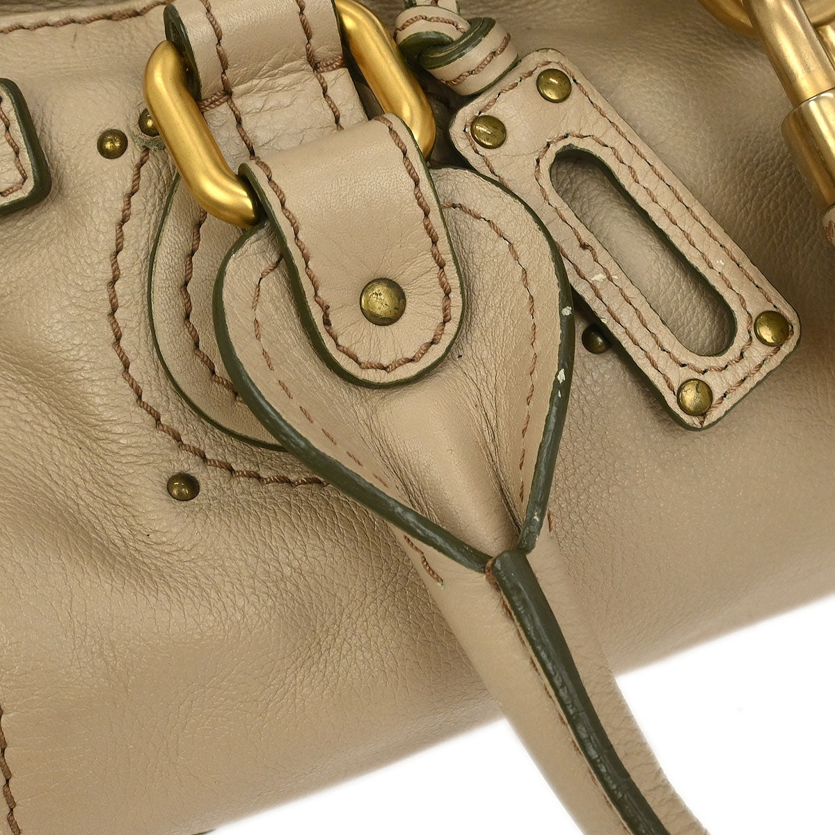 Chloe Beige Paddington Handbag