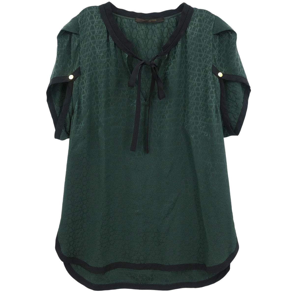 Louis Vuitton 2012 Short Sleeve Top Dark Green