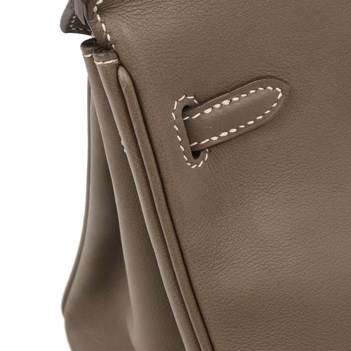 Hermes Etoupe Swift Birkin 25 Handbag