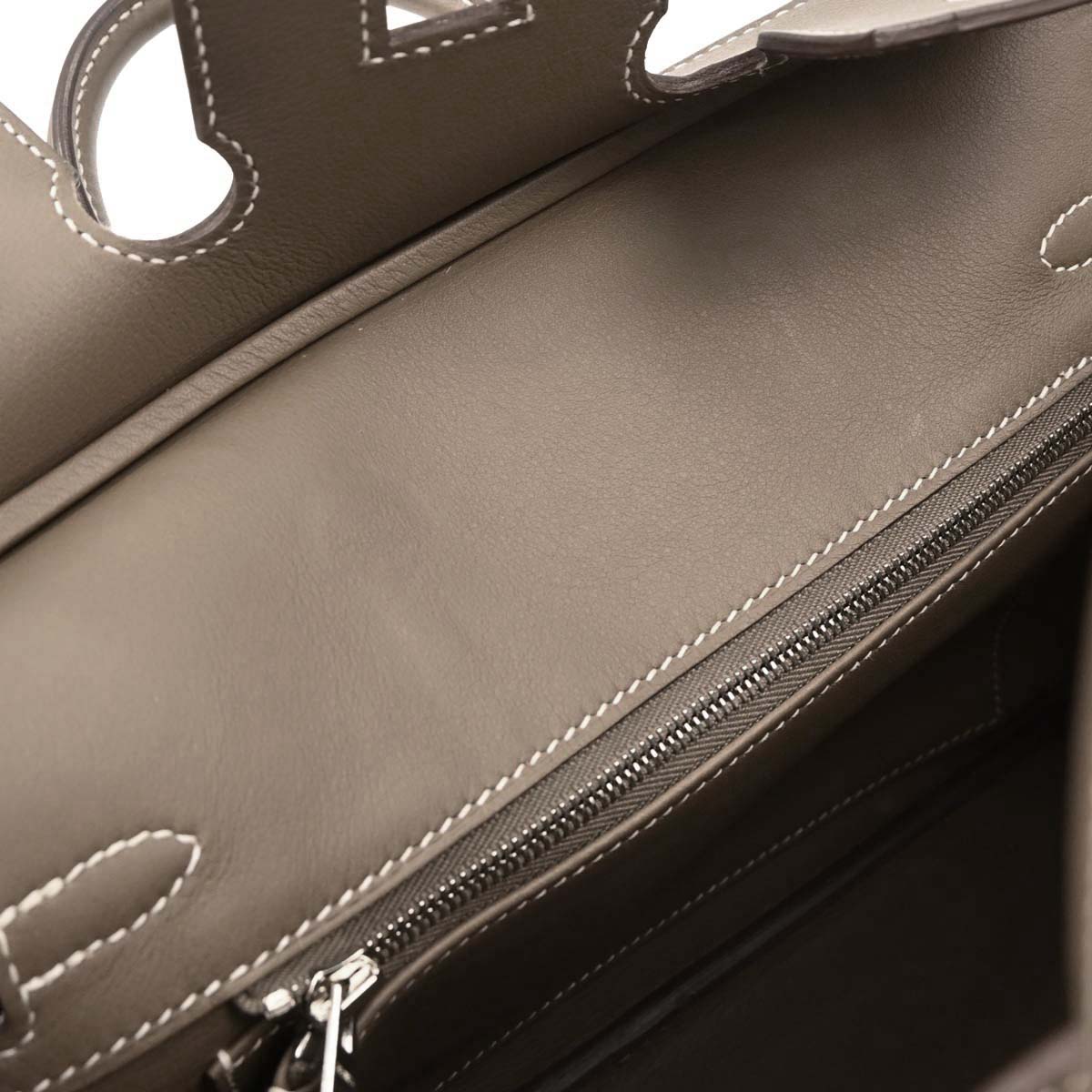 Hermes Etoupe Swift Birkin 25 Handbag