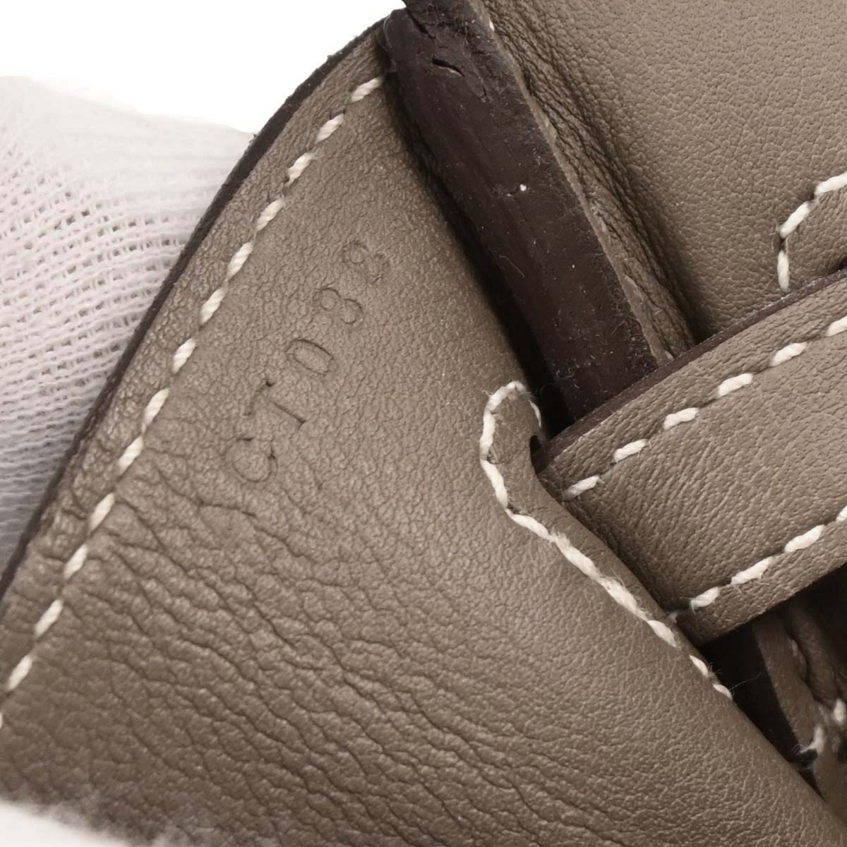 Hermes Etoupe Swift Birkin 25 Handbag