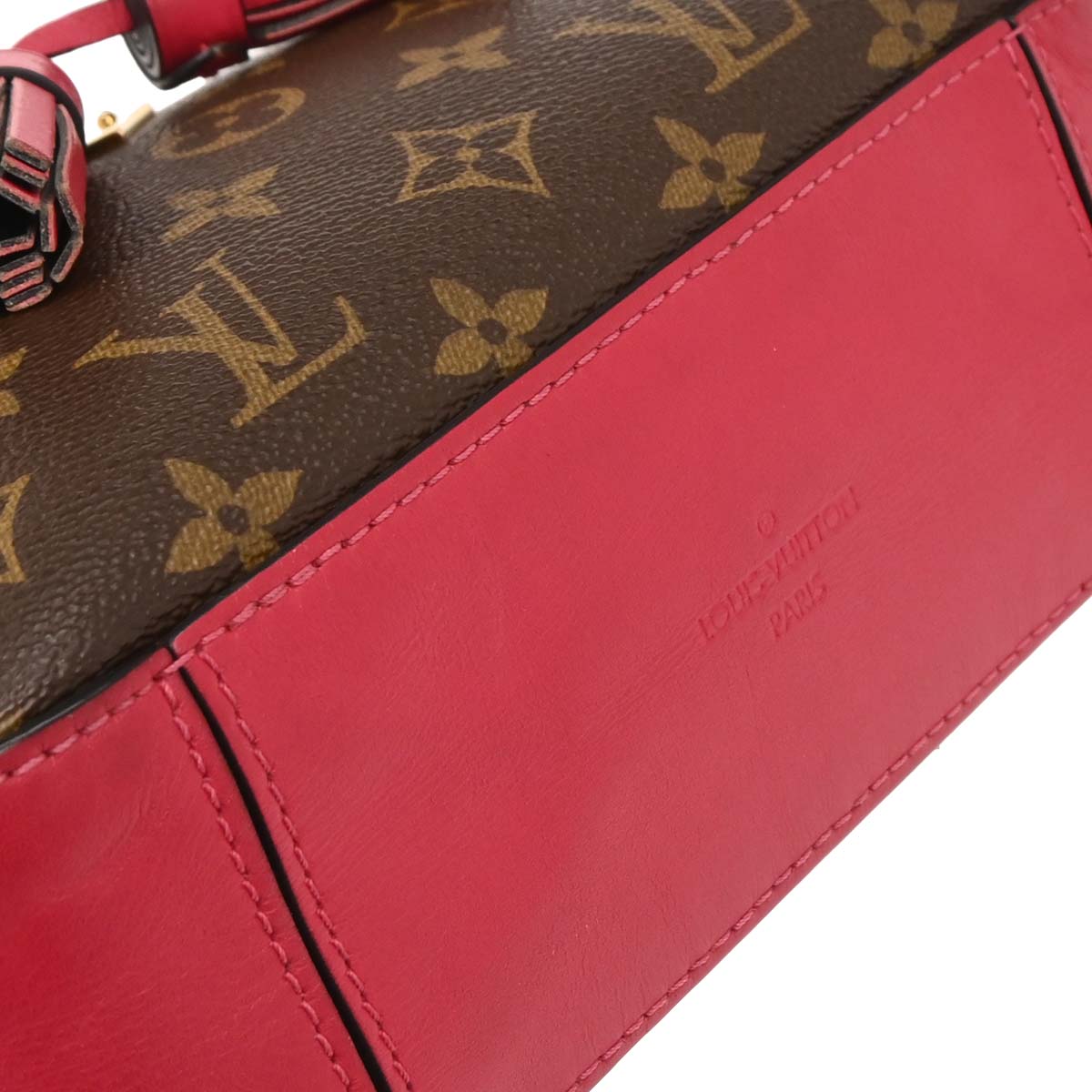 Louis Vuitton Pink Monogram Saintonge Shoulder Bag M43557