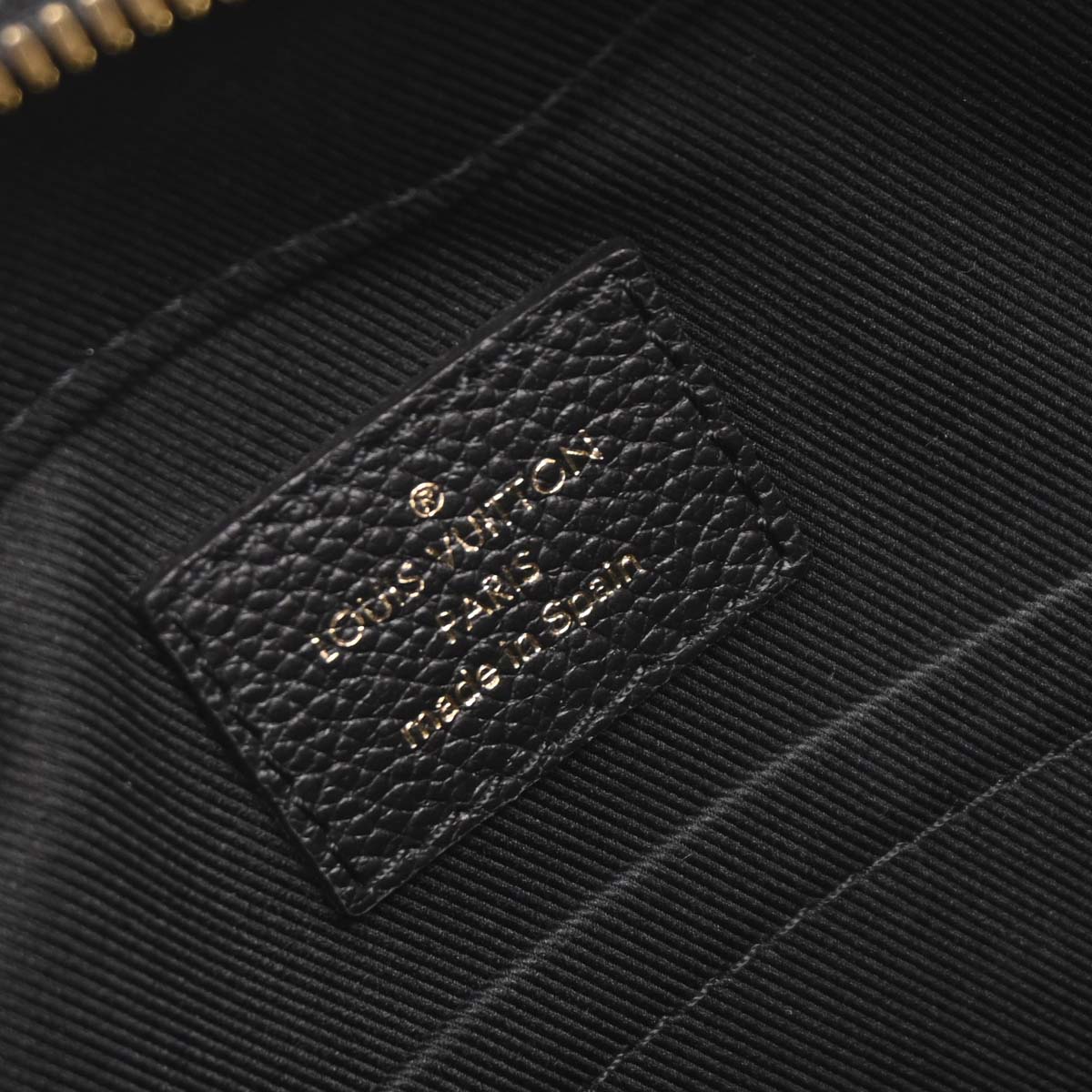 Louis Vuitton Black Monogram Empreinte Saintonge Crossbody M44593