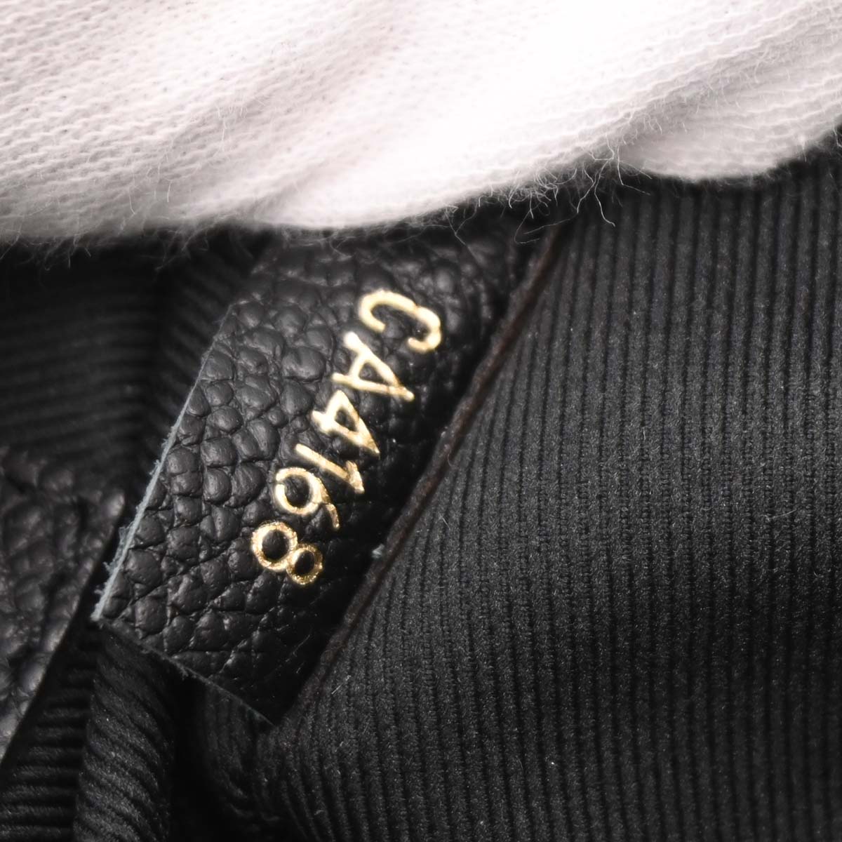 Louis Vuitton Black Monogram Empreinte Saintonge Crossbody M44593