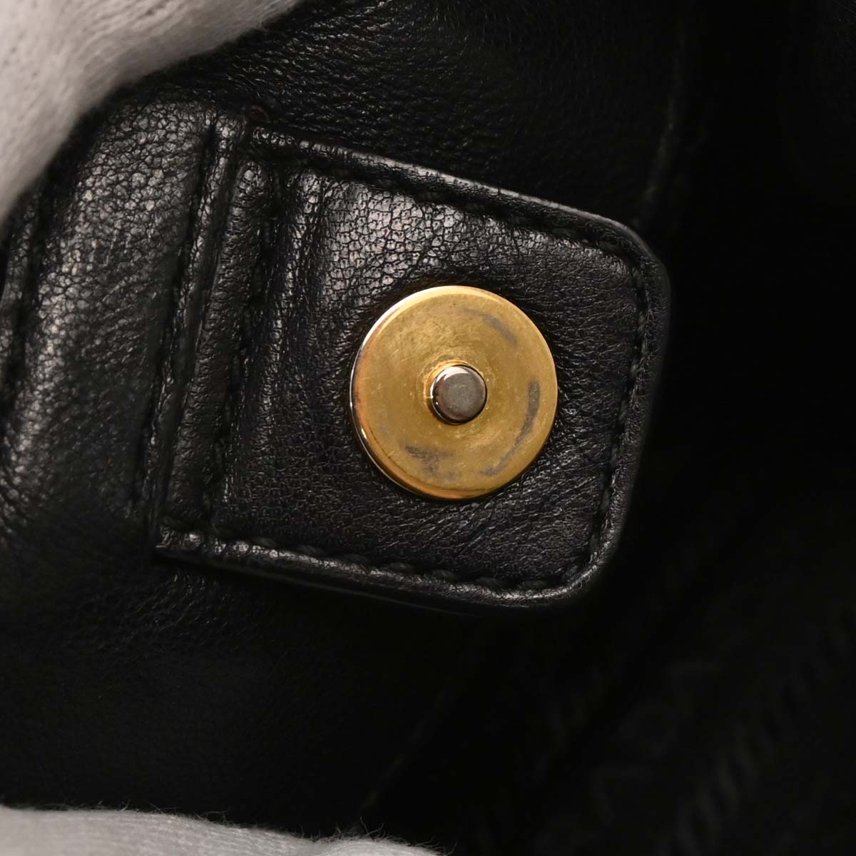 Prada Black Nylon Bow Handbag