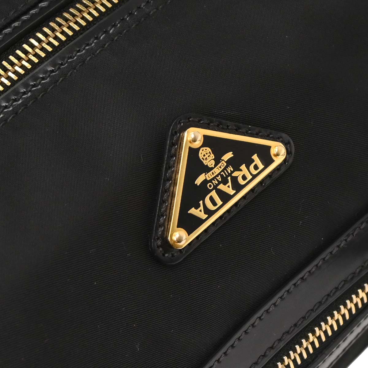 Prada Black Nylon Tote Handbag