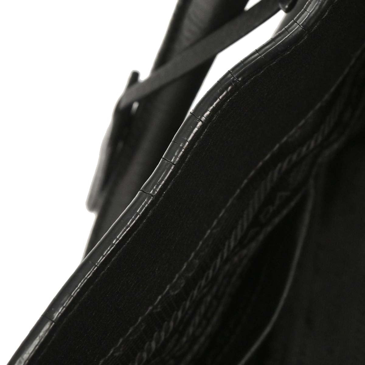 Prada Black Leather Tote Handbag