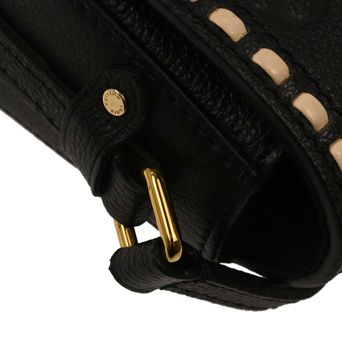 Louis Vuitton Black Monogram Empreinte Juno Shoulder Bag M43143