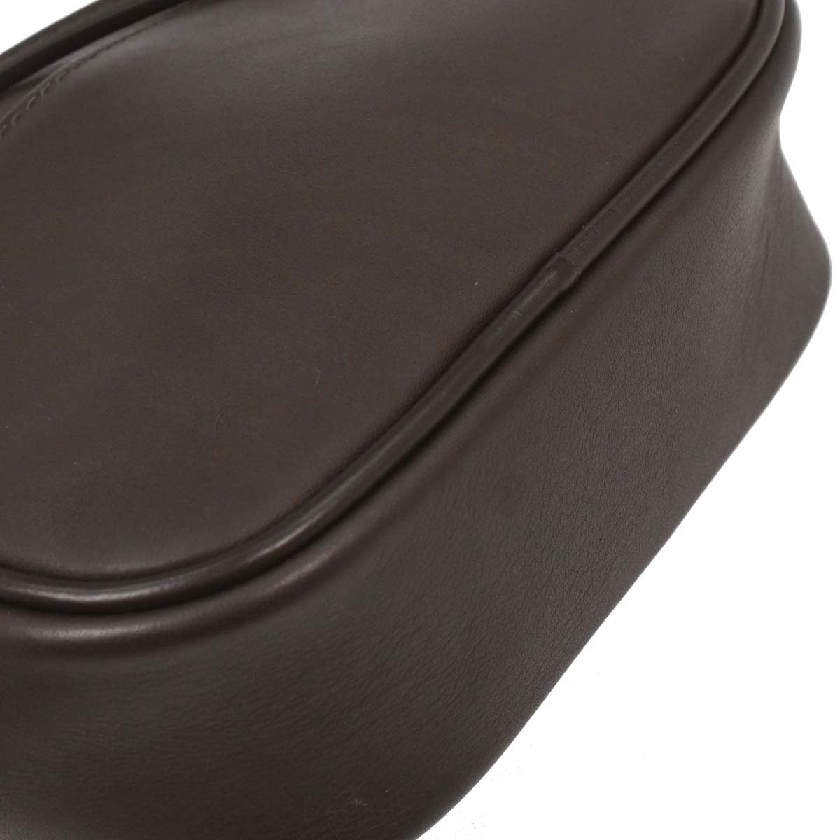 Saint Laurent Dark Brown Leather Blogger Bag Shoulder Bag