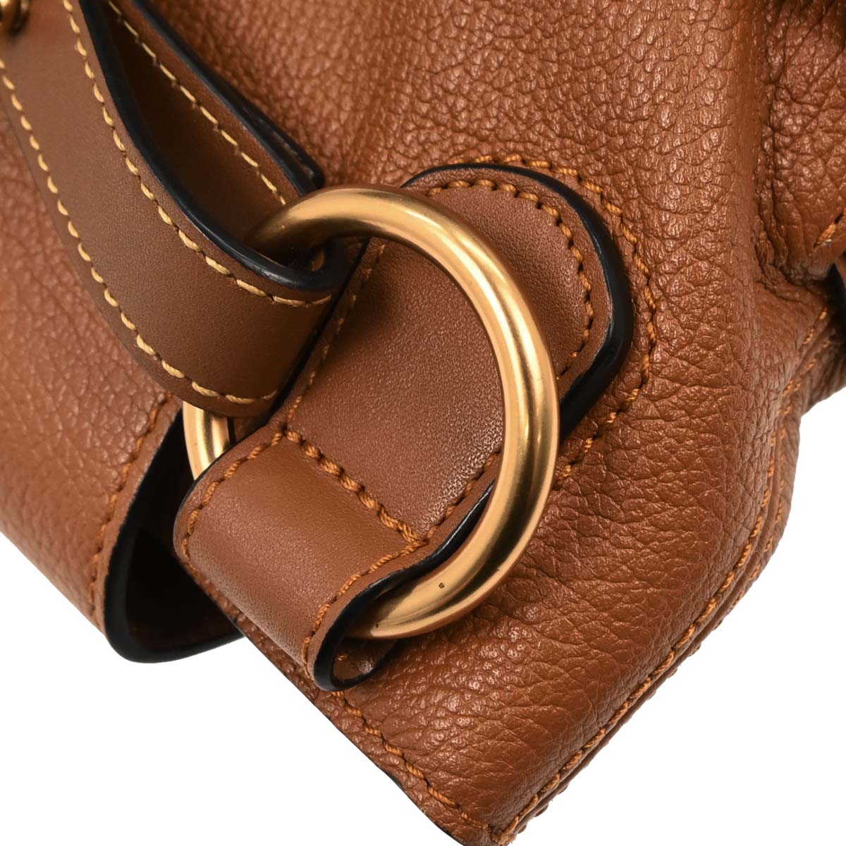 Chloe Brown Leather Lexa Shoulder Bag