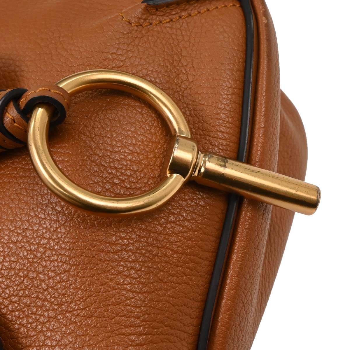 Chloe Brown Leather Lexa Shoulder Bag