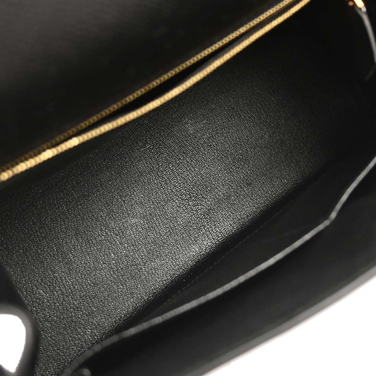 Hermes Black Epsom Kelly 28 Sellier 2way Shoulder Handbag