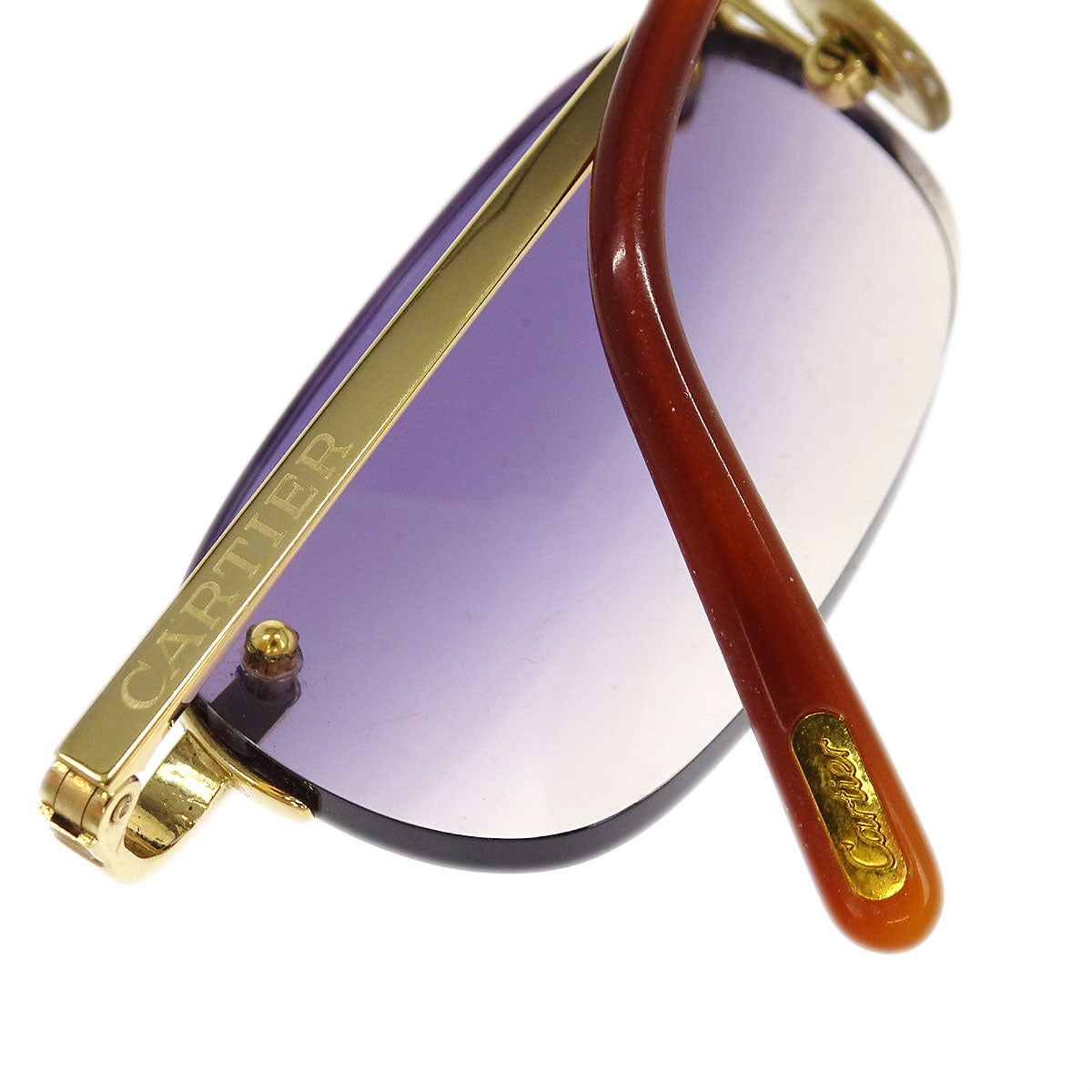 Cartier Sunglasses Eyewear Purple