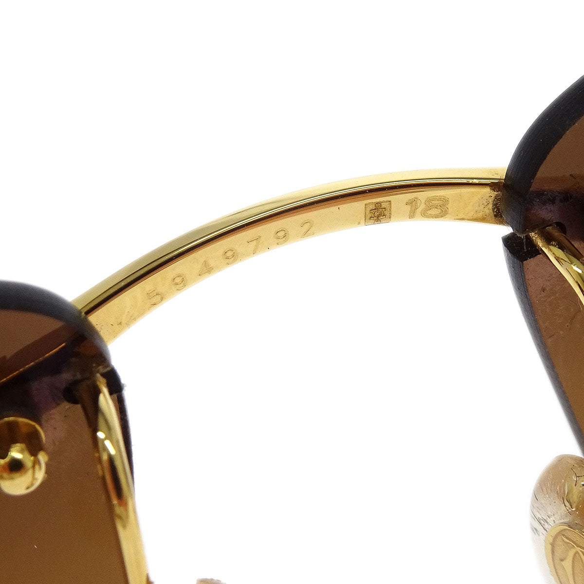 Cartier Sunglasses Eyewear Brown