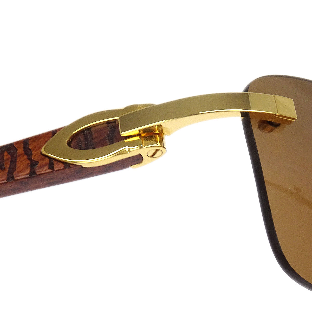 Cartier Sunglasses Eyewear Brown