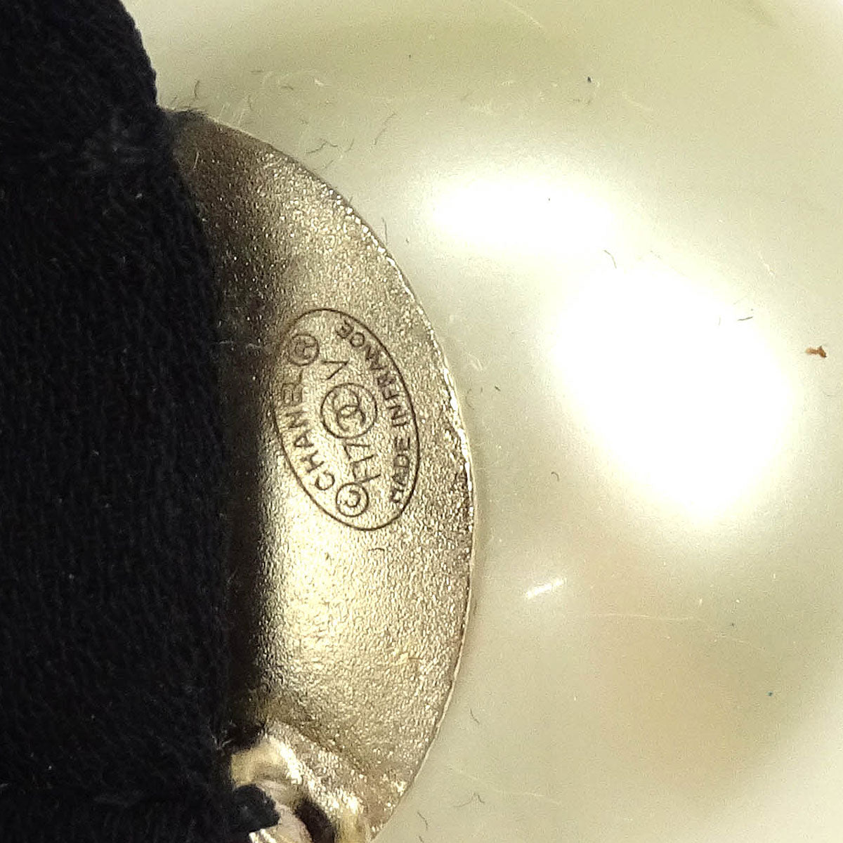 Chanel Hair Band Hair Accessories White F17V