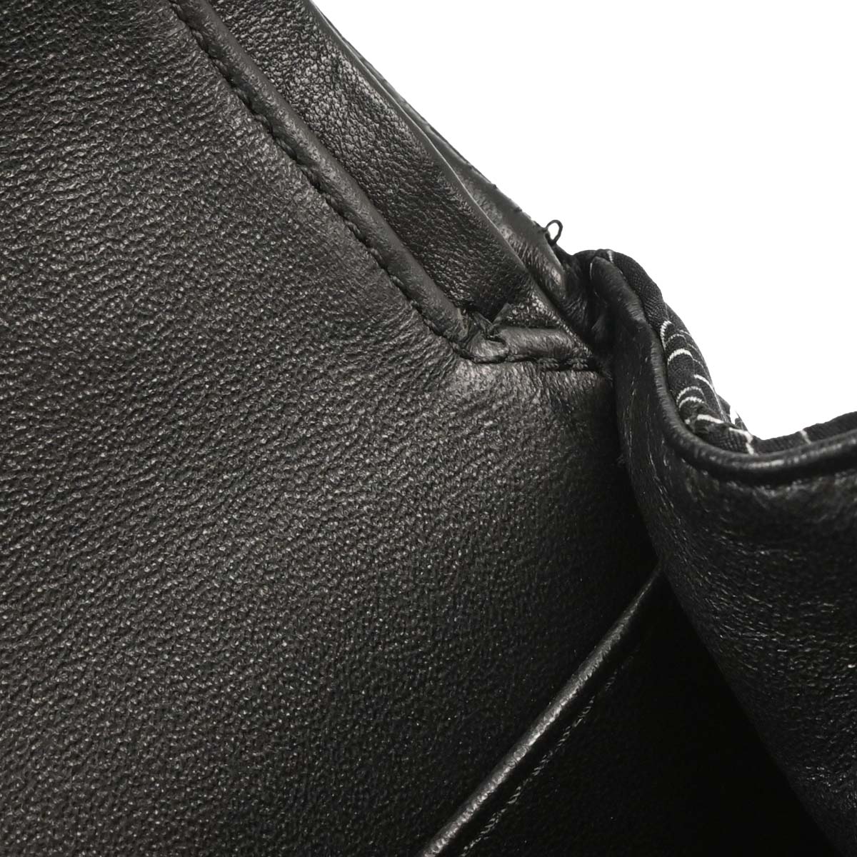 Chanel Black Satin Airline Medium Classic Double Flap Shoulder Bag