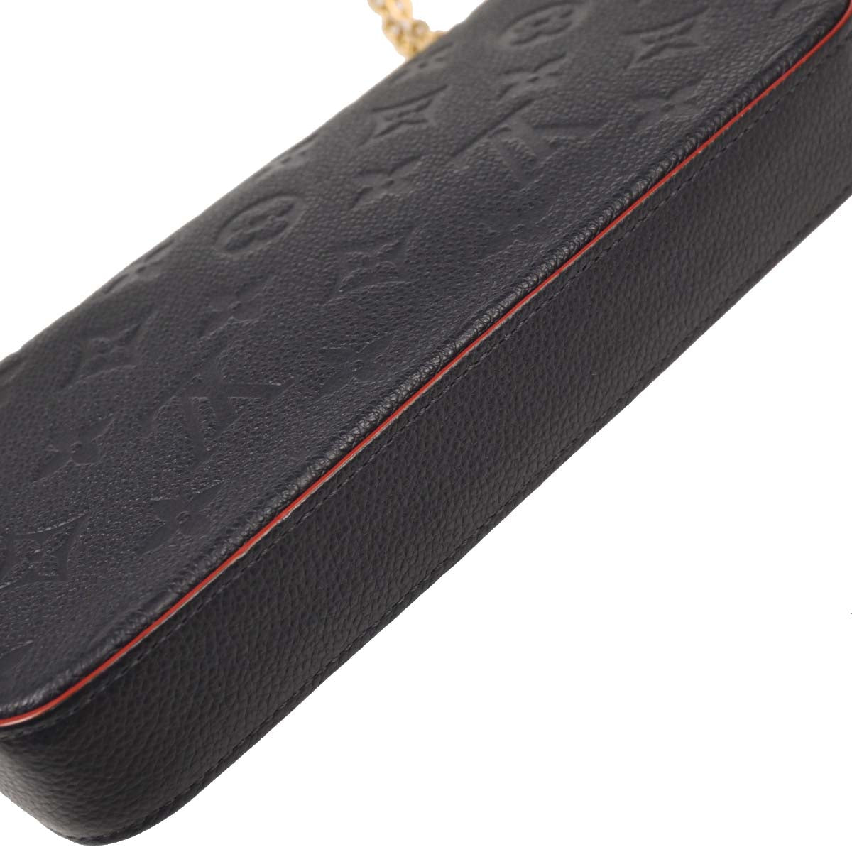 Louis Vuitton Navy Monogram Empreinte Pochette Felicie M64099