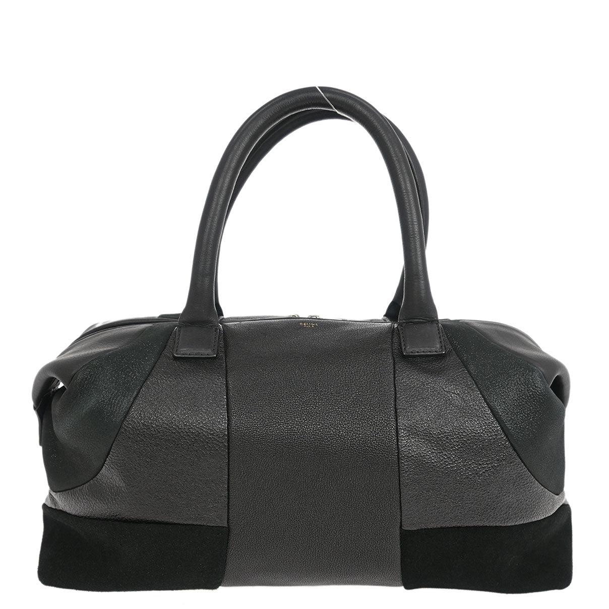 Celine Black Suede Leather Handbag