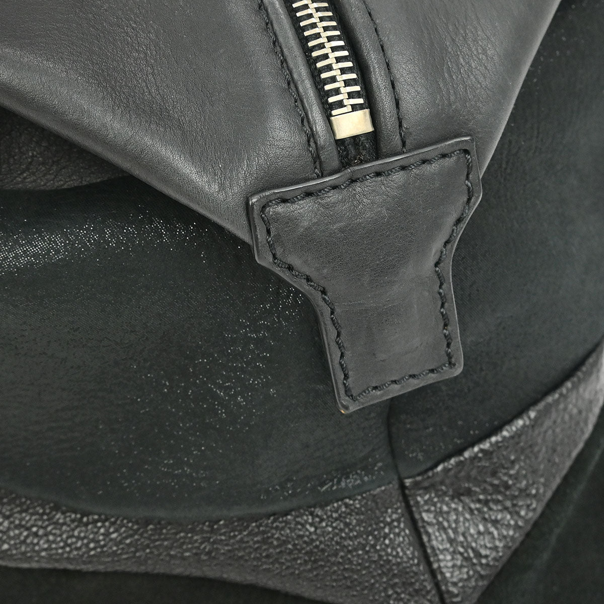 Celine Black Suede Leather Handbag