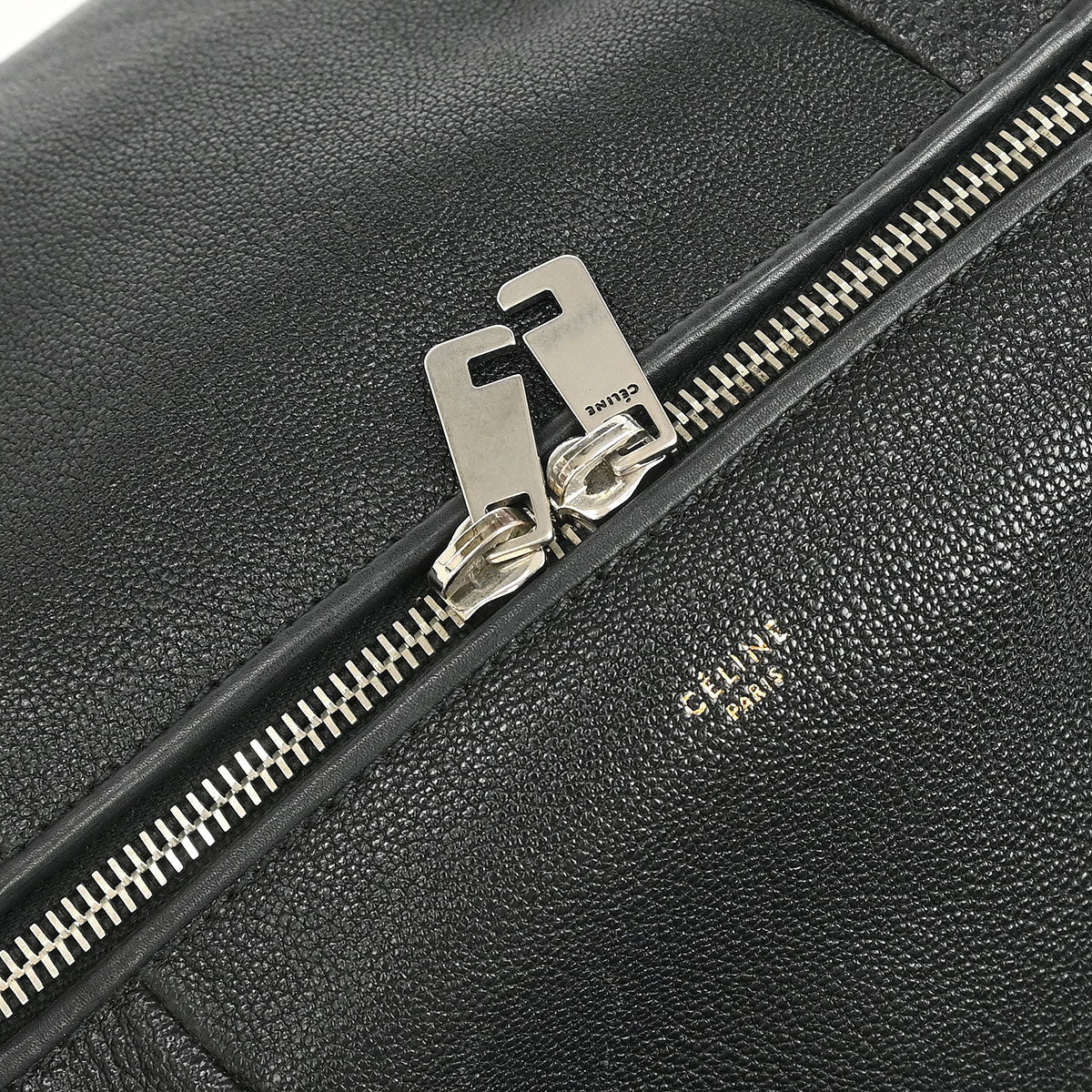 Celine Black Suede Leather Handbag