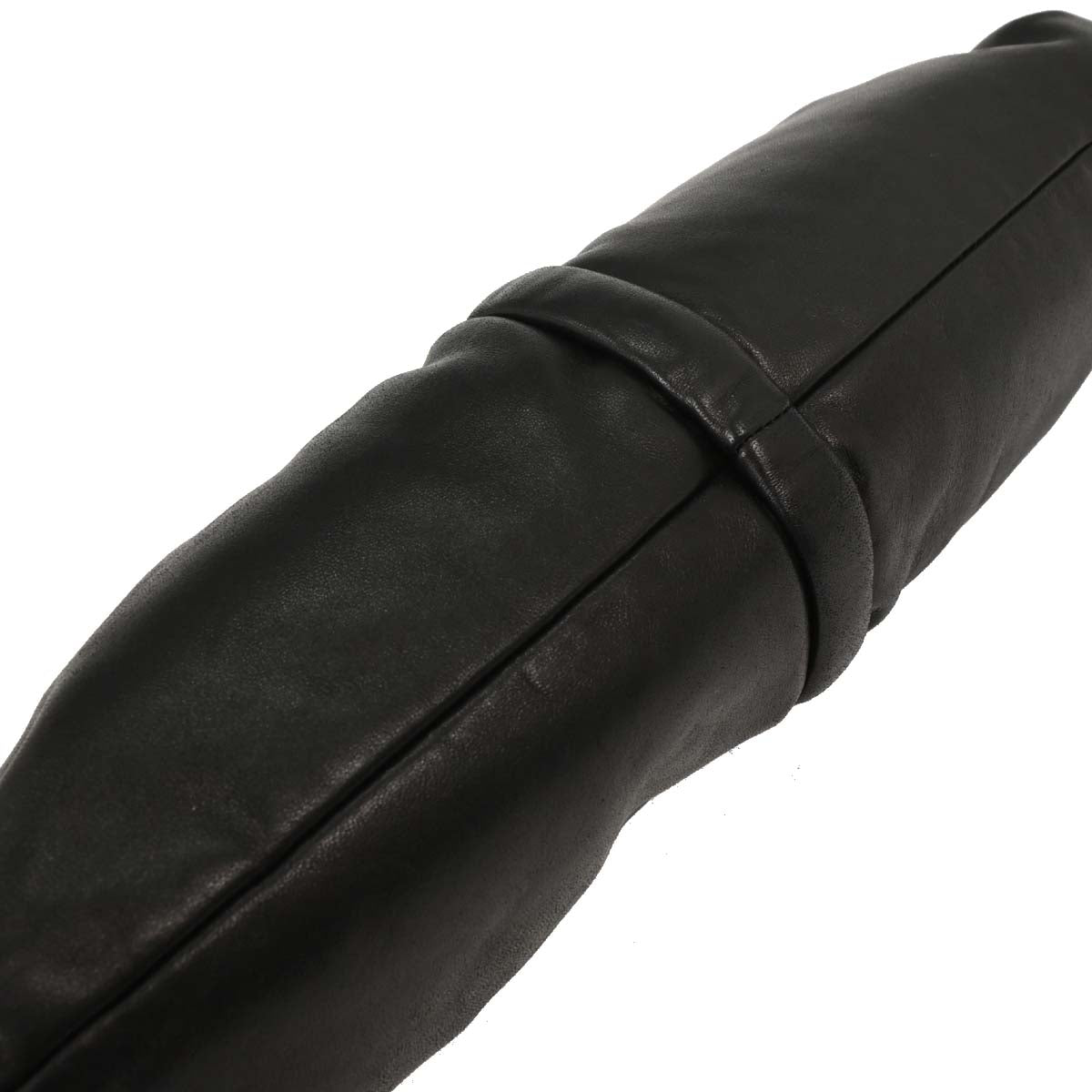 Chanel 2012 Black Lambskin Clutch Bag