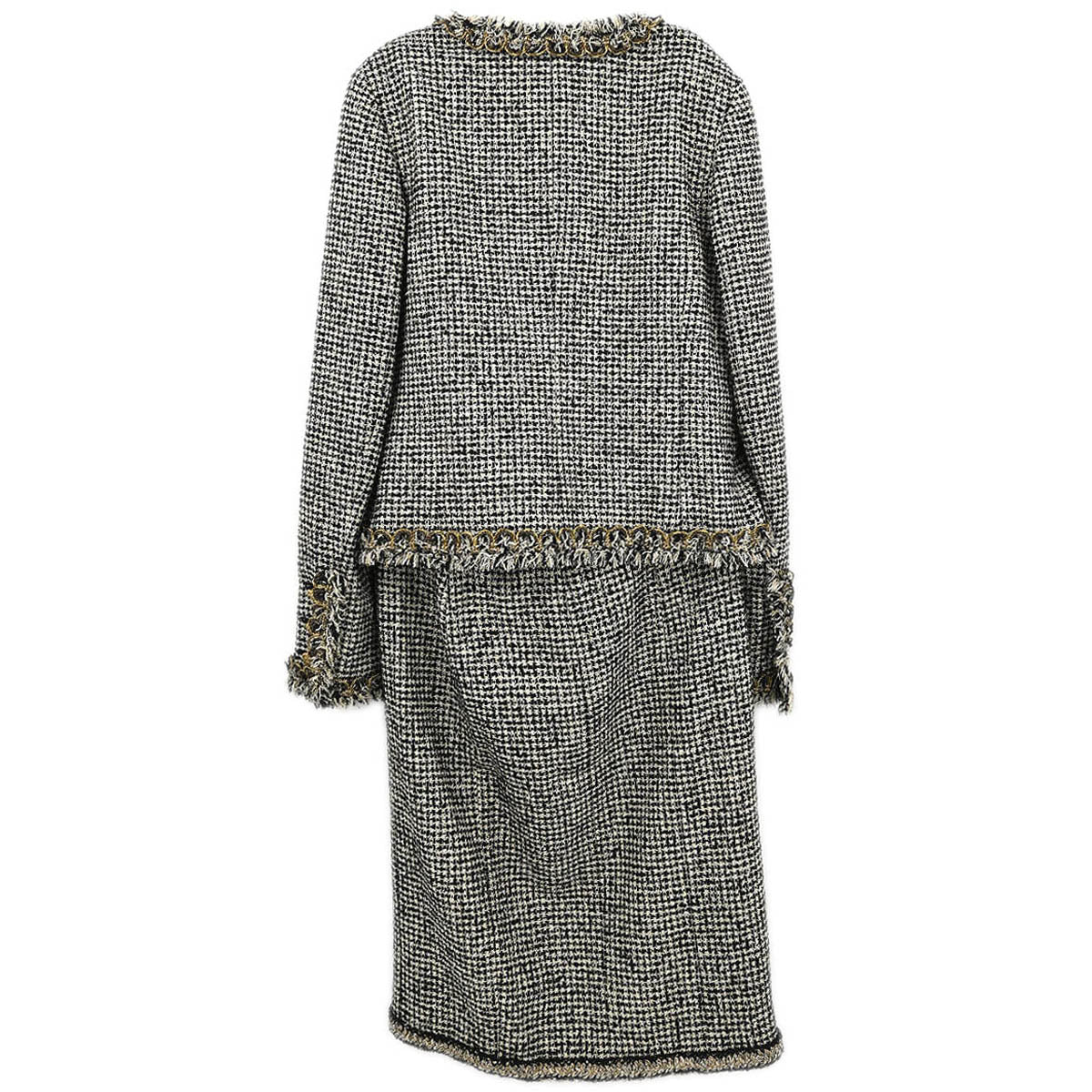 Chanel 2010 Setup Suit Jacket Skirt #34 #38