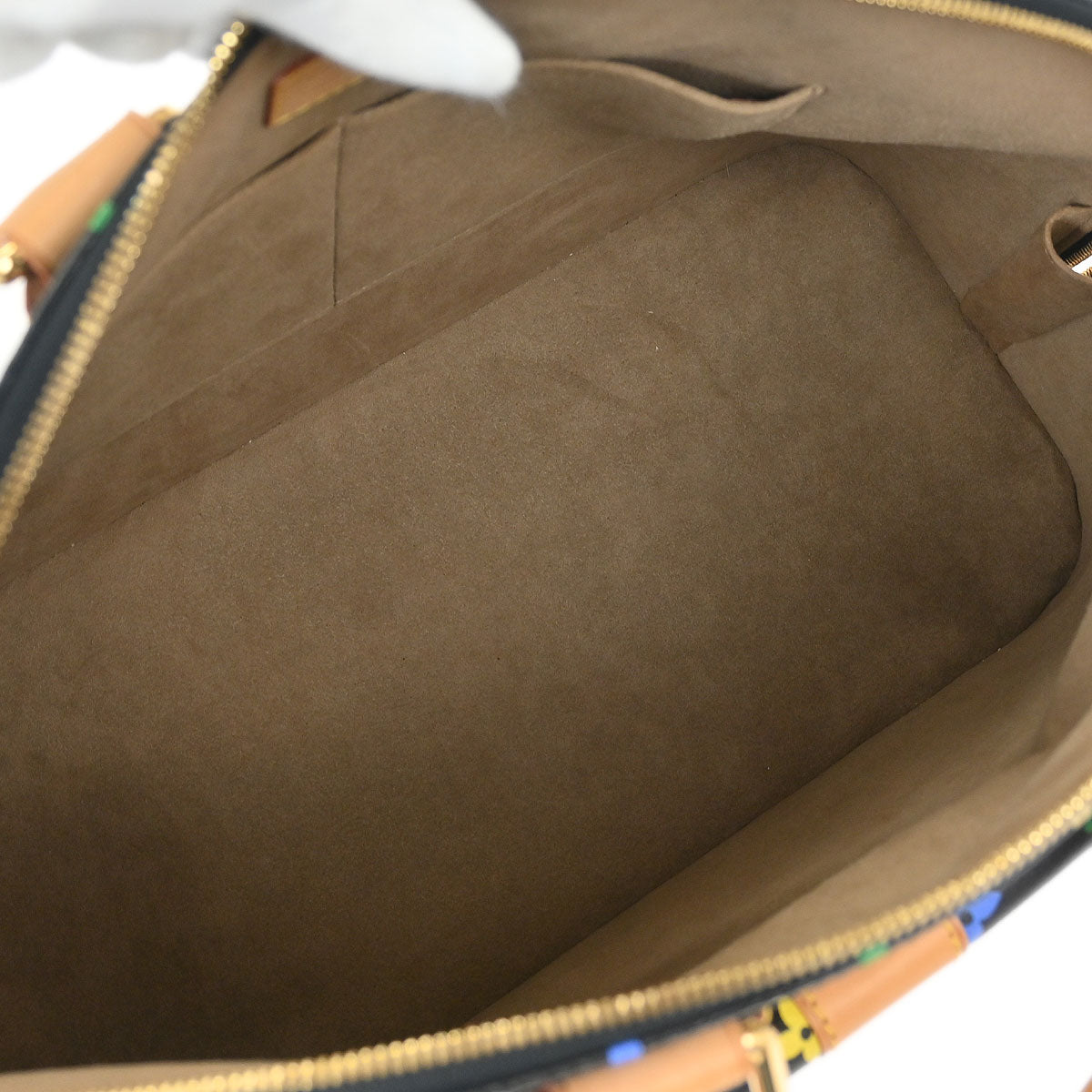 Louis Vuitton Black Monogram Multicolor Alma GM Handbag M40442