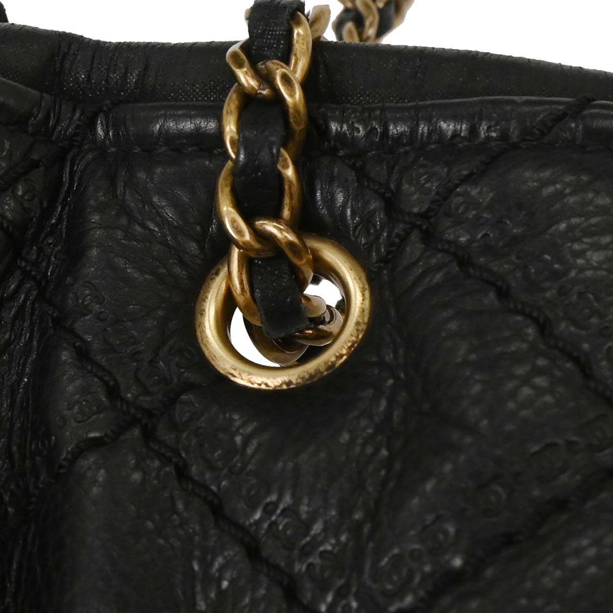 Chanel Black Calfskin Mini Classic Square Flap Bag