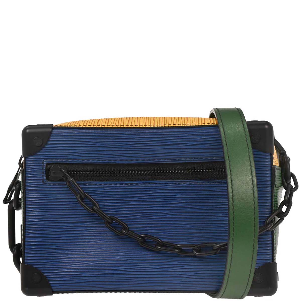 Louis Vuitton Blue Epi Mini Soft Trunk Shoulder Bag M68721