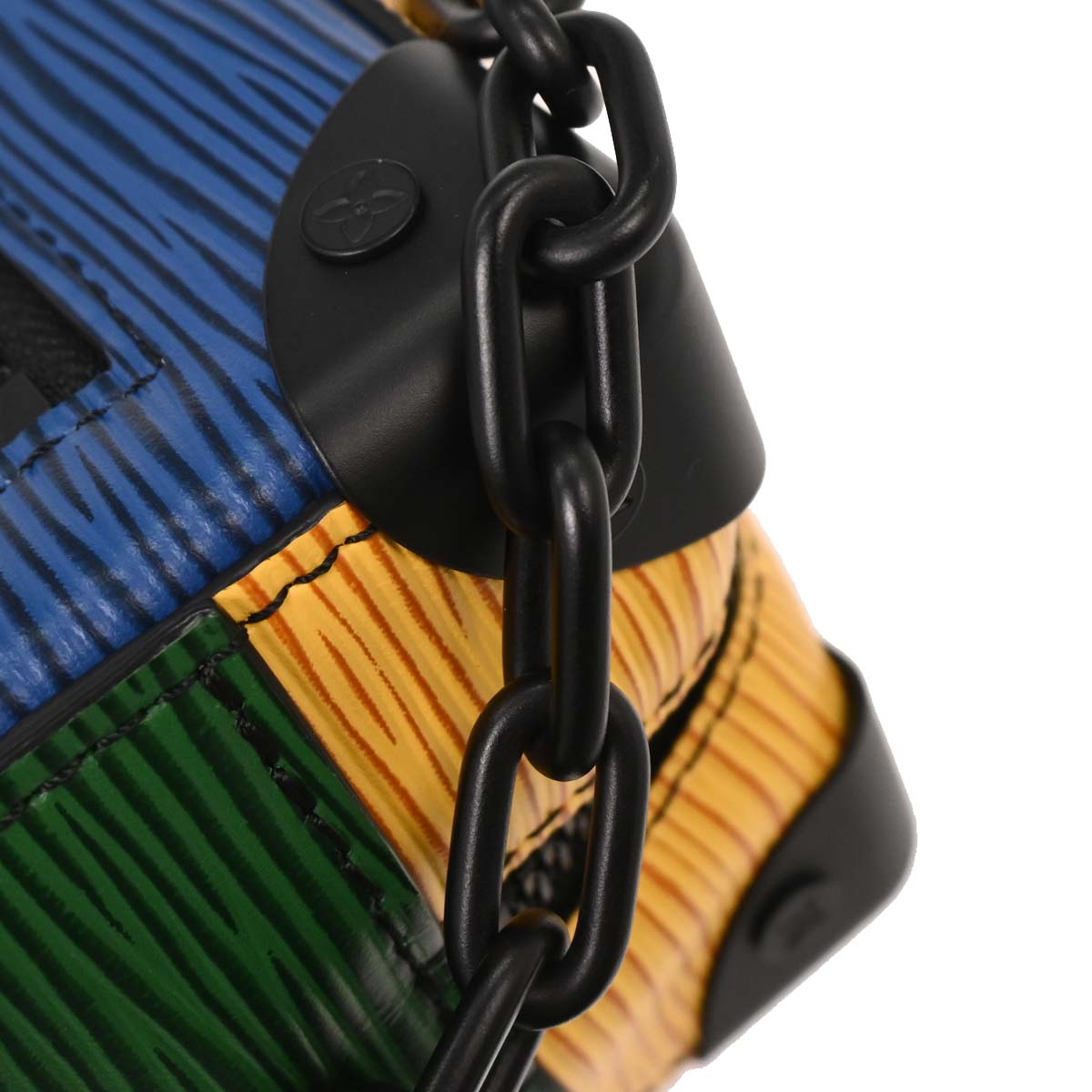 Louis Vuitton Blue Epi Mini Soft Trunk Shoulder Bag M68721